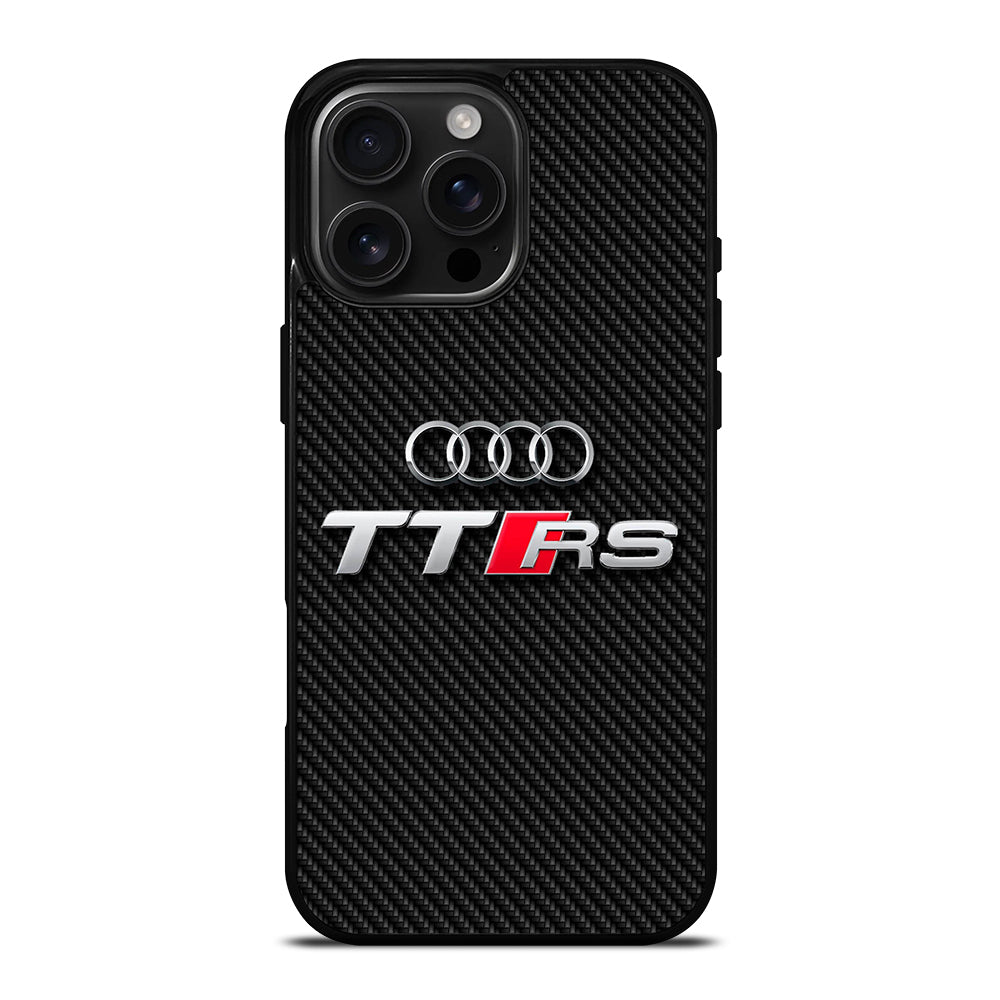 AUDI TTRS CARBON LOGO iPhone 16 Pro Max Case Cover