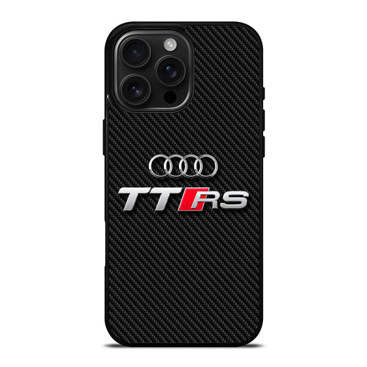 AUDI TTRS CARBON LOGO iPhone 16 Pro Max Case Cover