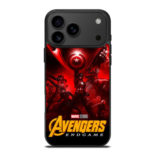 AVENGERS ENDGAME SUPERHERO iPhone 17 Pro Max Case Cover