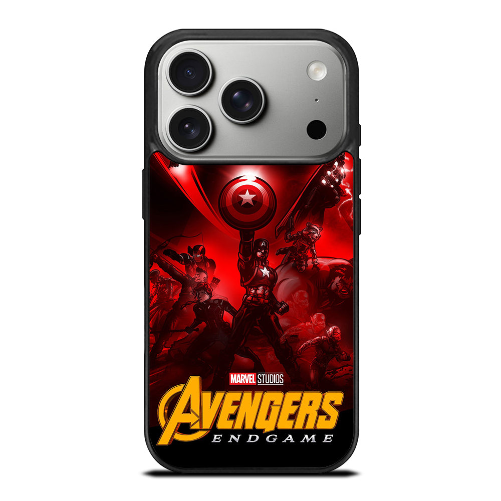 AVENGERS ENDGAME SUPERHERO iPhone 17 Pro Case Cover