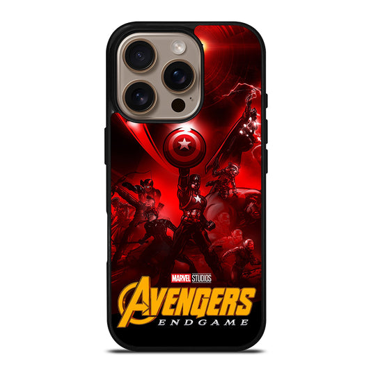 AVENGERS ENDGAME SUPERHERO iPhone 16 Pro Case Cover