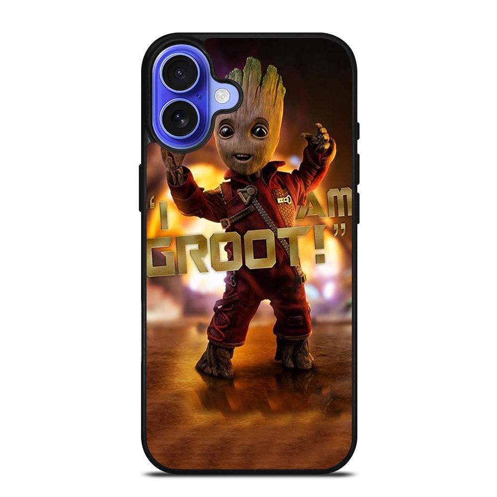 BABY GROOT I AM GROOT iPhone 16 Case Cover