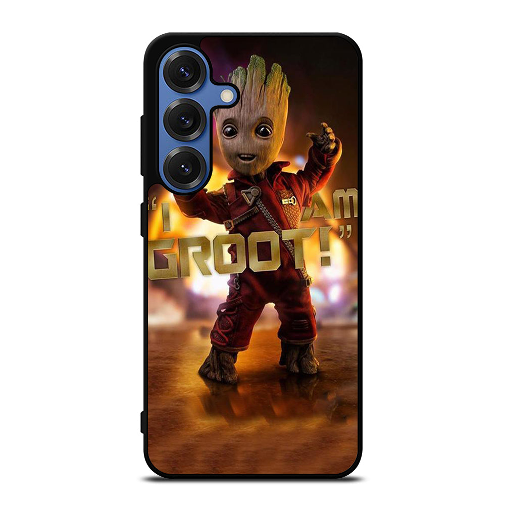 BABY GROOT I AM GROOT Samsung Galaxy S25 Case Cover