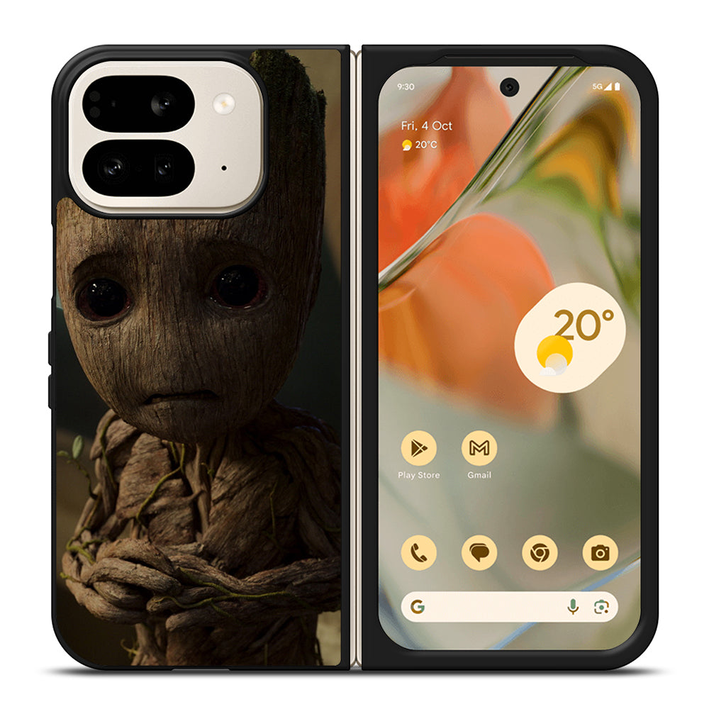 BABY GROOT SAD Google Pixel 9 Pro Fold Case Cover