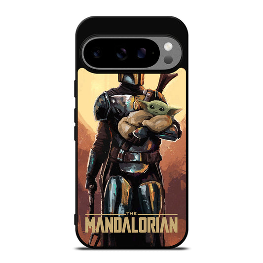 BABY YODA AND THE MANDALORIAN ART Google Pixel 9 Pro XL Case Cover