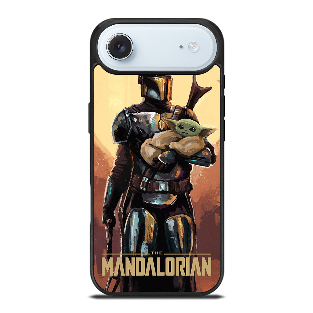 BABY YODA AND THE MANDALORIAN ART iPhone Air Case Cover