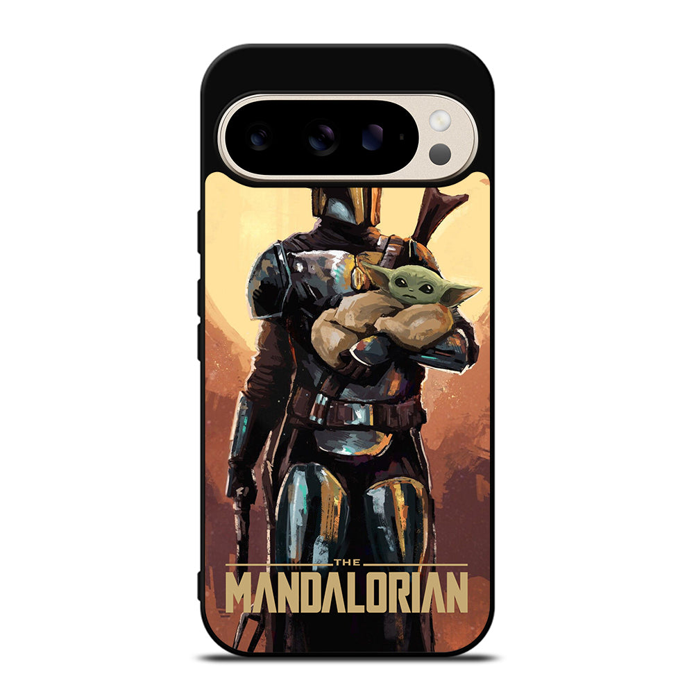 BABY YODA AND THE MANDALORIAN ART Google Pixel 9 Pro Case Cover