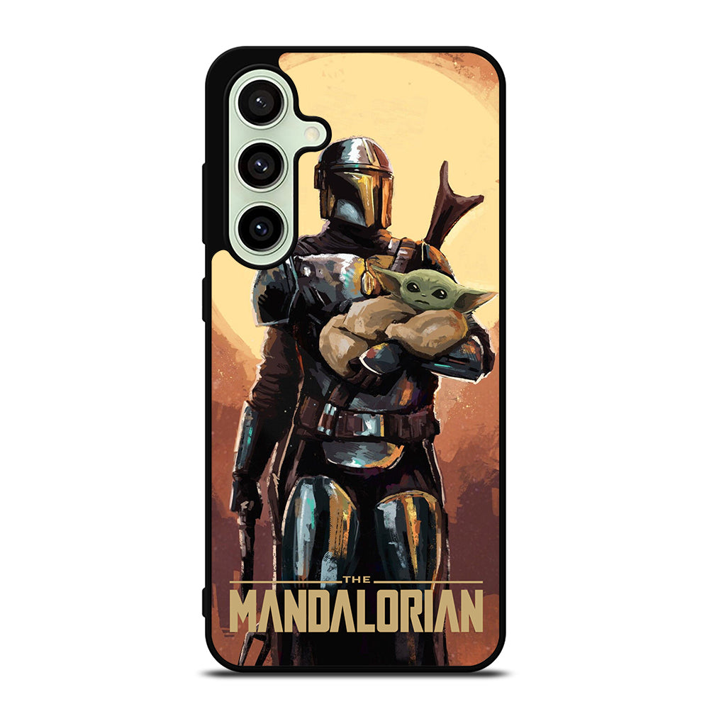 BABY YODA AND THE MANDALORIAN ART Samsung Galaxy S24 FE Case Cover