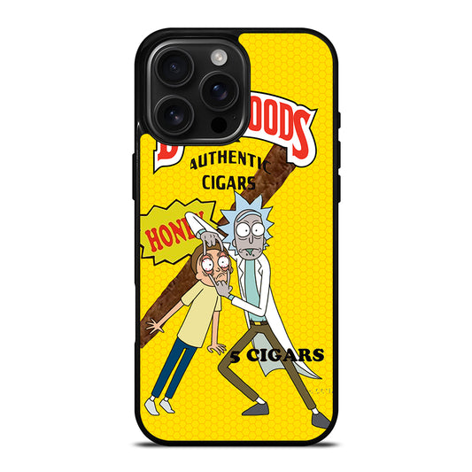 BACKWOODS RICK AND MORTY 2 iPhone 16 Pro Max Case Cover