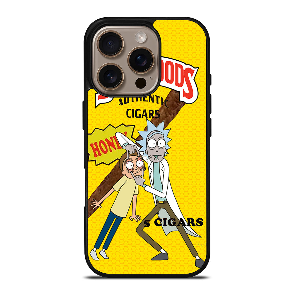 BACKWOODS RICK AND MORTY 2 iPhone 16 Pro Case Cover