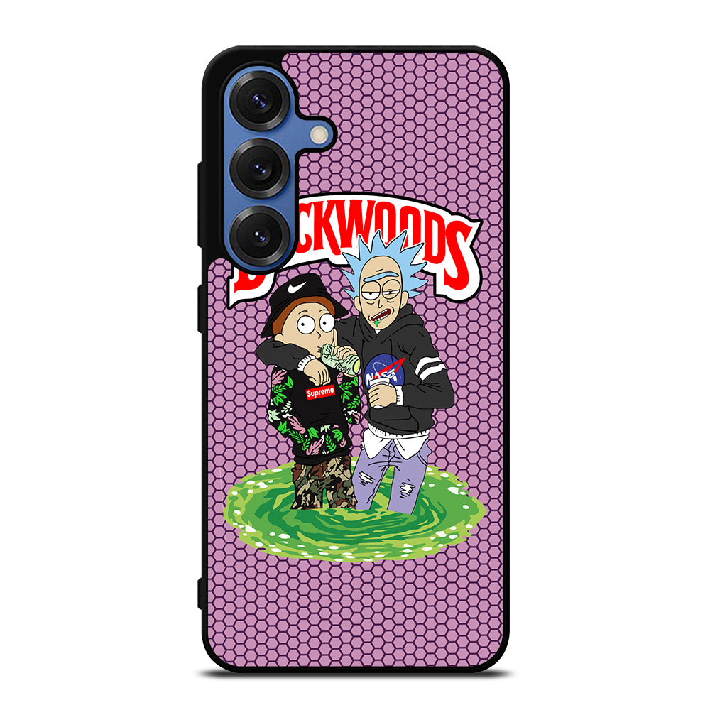 BACKWOODS RICK AND MORTY Samsung Galaxy S25 Case Cover