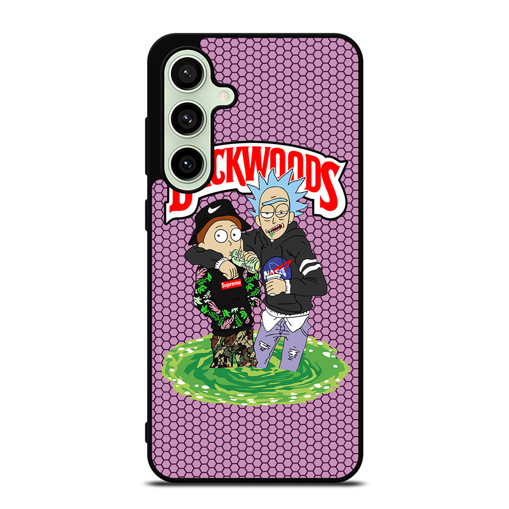 BACKWOODS RICK AND MORTY Samsung Galaxy S24 FE Case Cover