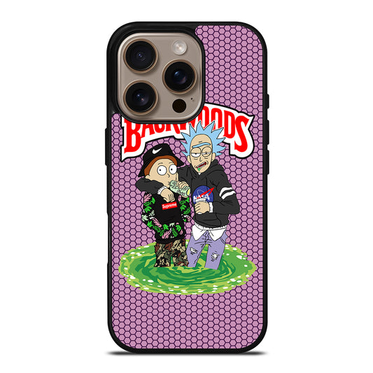 BACKWOODS RICK AND MORTY iPhone 16 Pro Case Cover