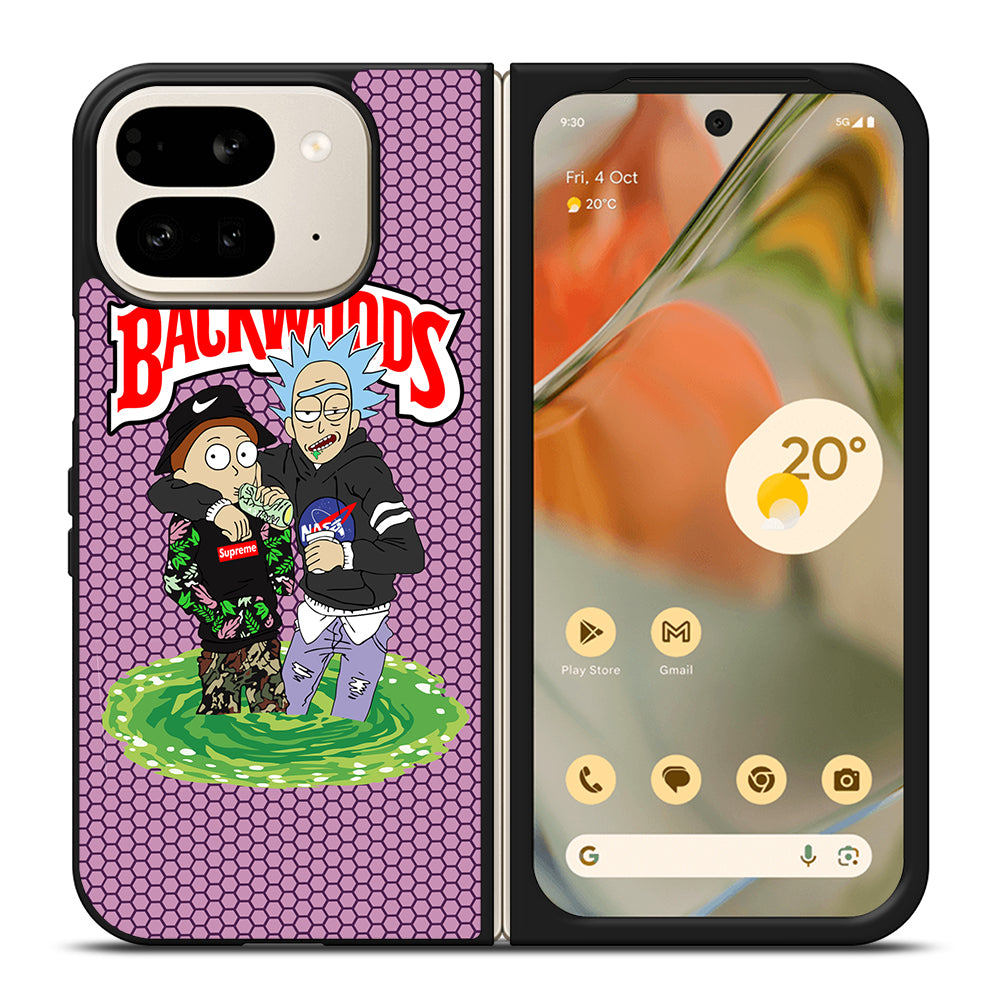 BACKWOODS RICK AND MORTY Google Pixel 9 Pro Fold Case Cover