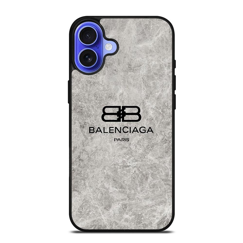 BALENCIAGA PARIS LOGO 1 iPhone 16 Case Cover