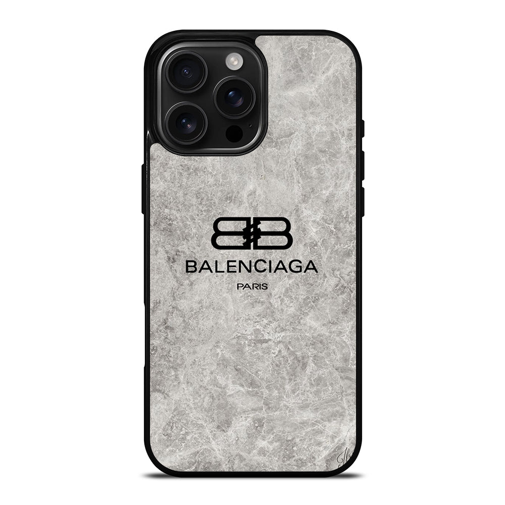 BALENCIAGA PARIS LOGO 1 iPhone 16 Pro Max Case Cover