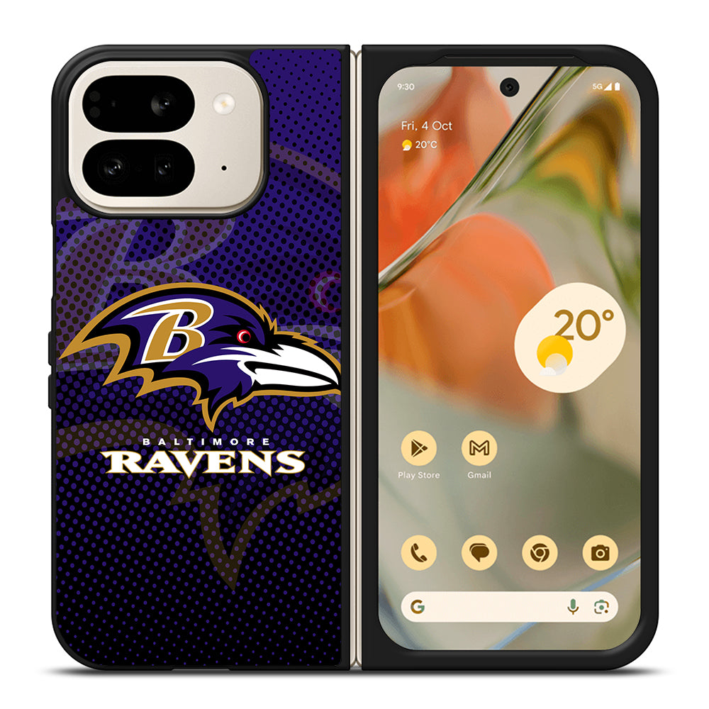 BALTIMORE RAVENS LOGO 3 Google Pixel 9 Pro Fold Case Cover