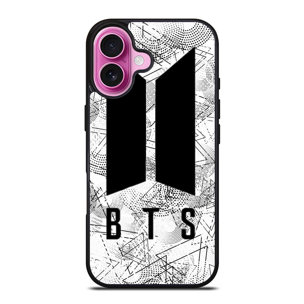BANGTAN BOYS BTS ART LOGO iPhone 16 Plus Case Cover