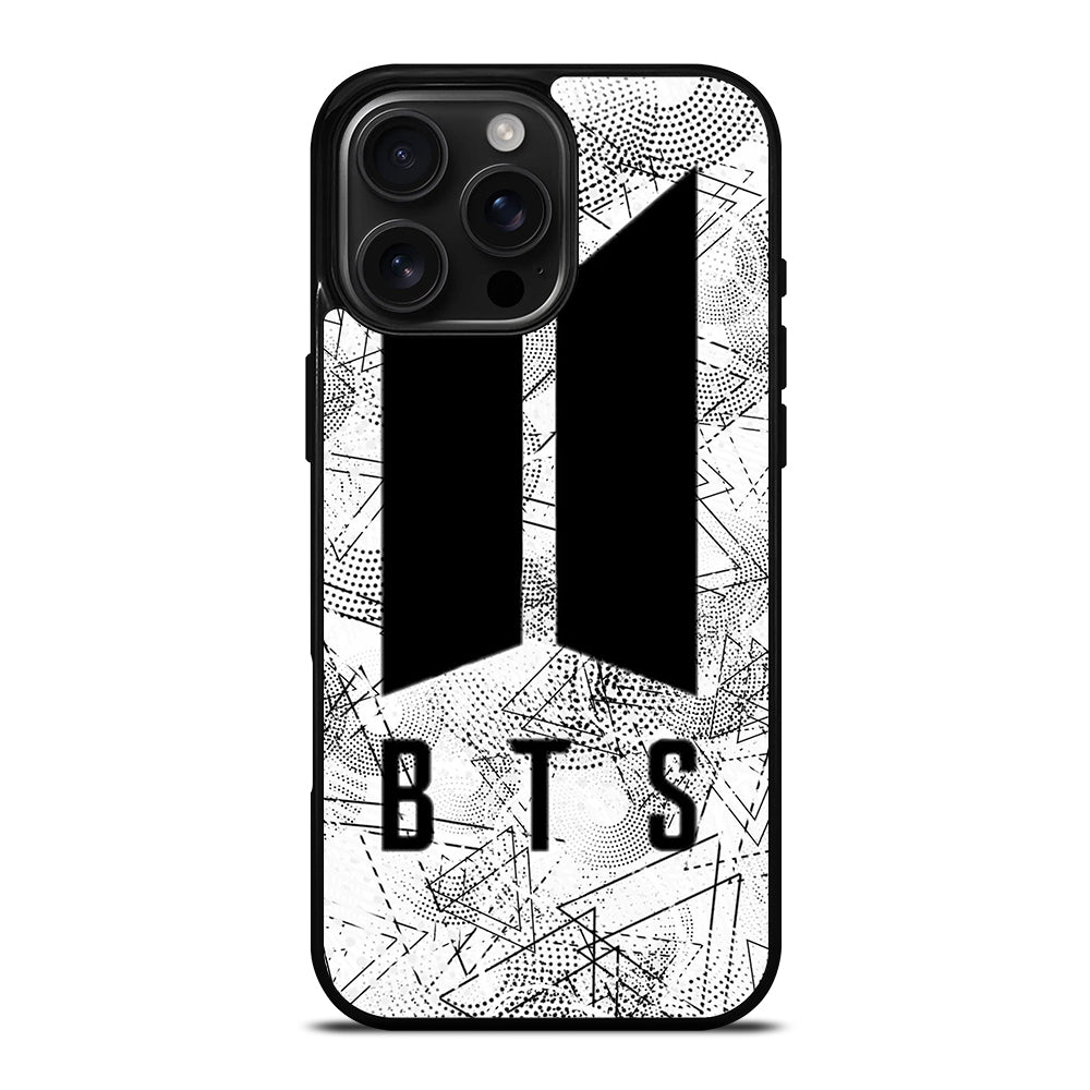 BANGTAN BOYS BTS ART LOGO iPhone 16 Pro Max Case Cover