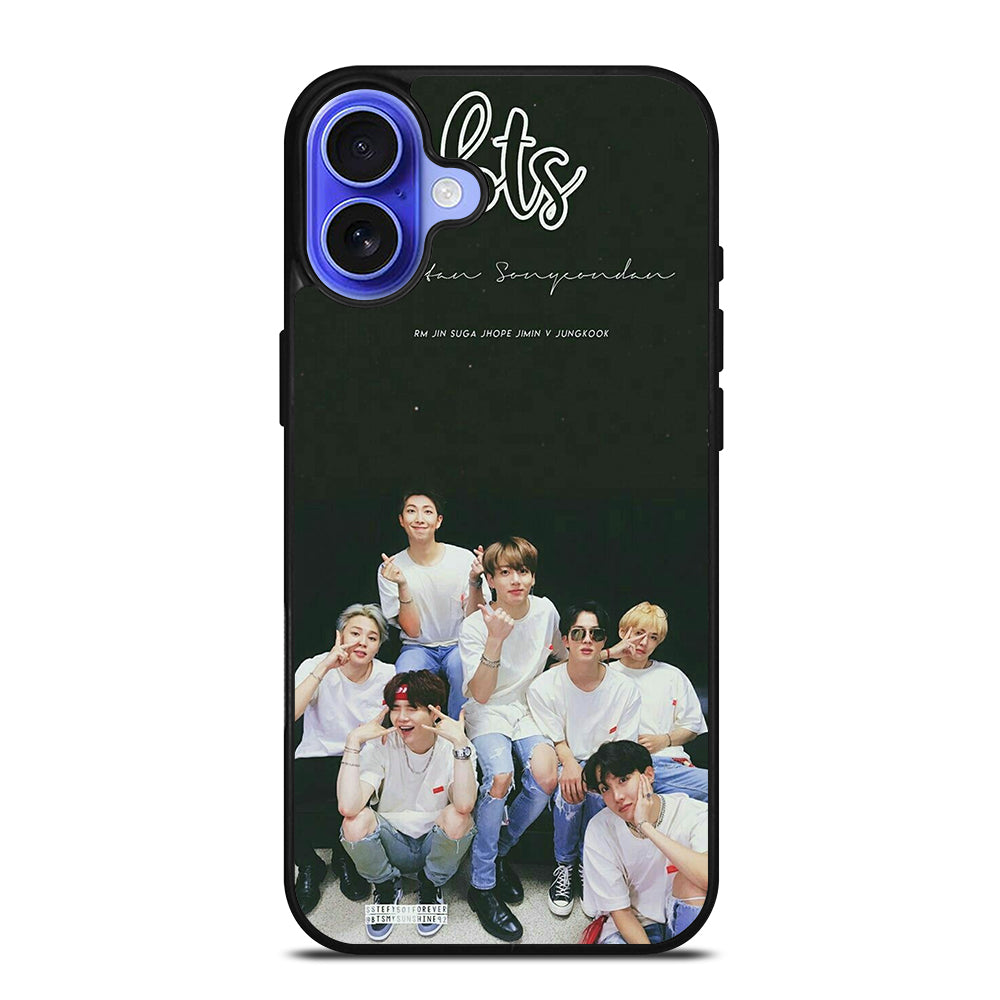 BANGTAN BOYS BTS KPOP GROUP iPhone 16 Case Cover