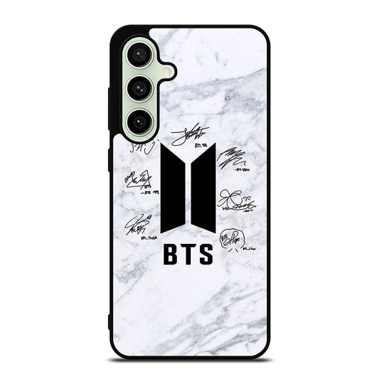 BANGTAN BOYS BTS SIGNATURE MARBLE Samsung Galaxy S24 FE Case Cover