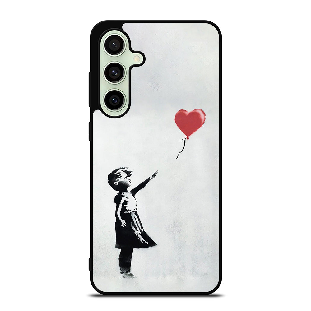 BANKSY BALLOON GIRL ART Samsung Galaxy S24 FE Case Cover