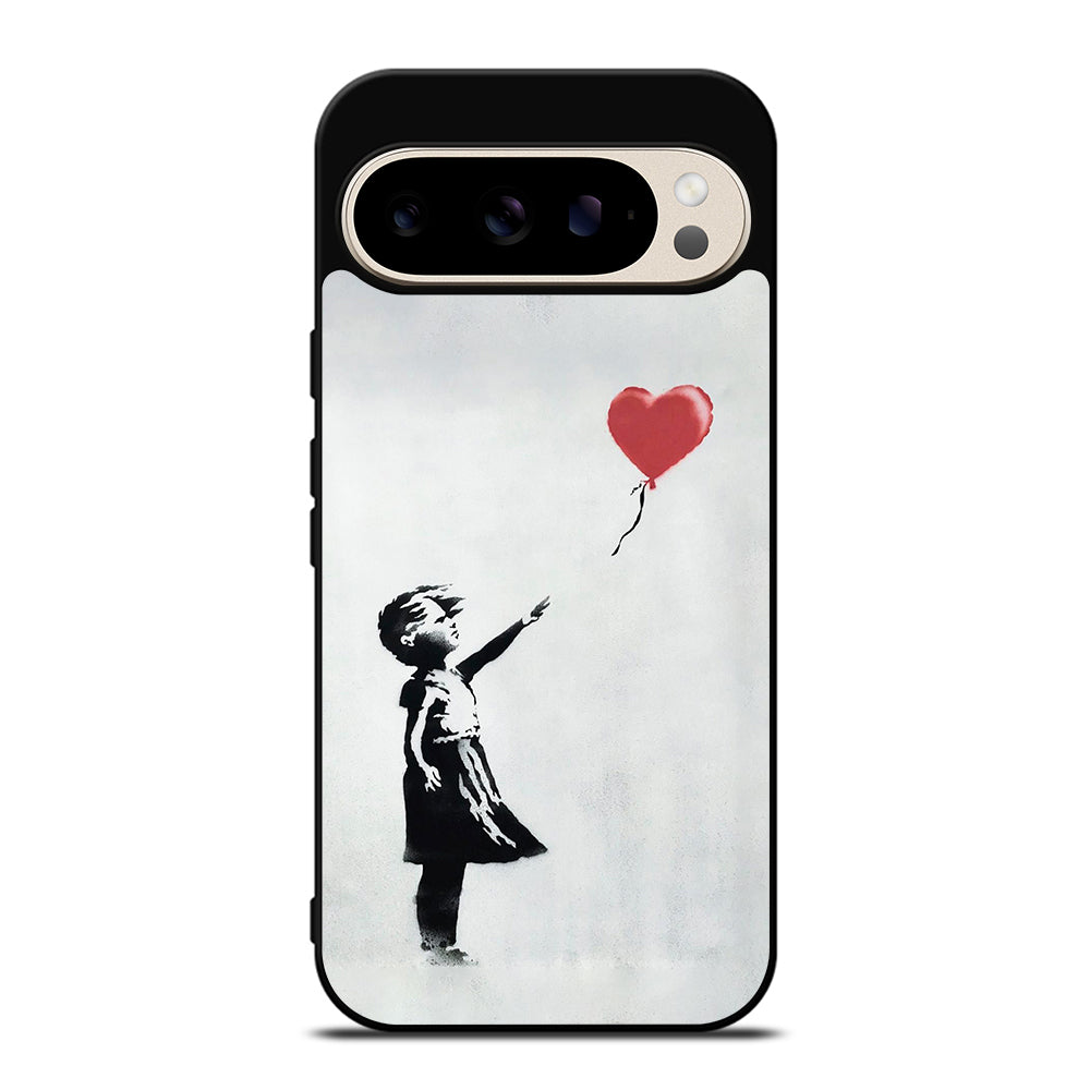 BANKSY BALLOON GIRL ART Google Pixel 9 Pro Case Cover