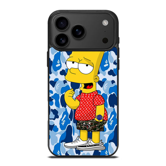 BAPE CAMO BLUE iPhone 17 Pro Max Case Cover