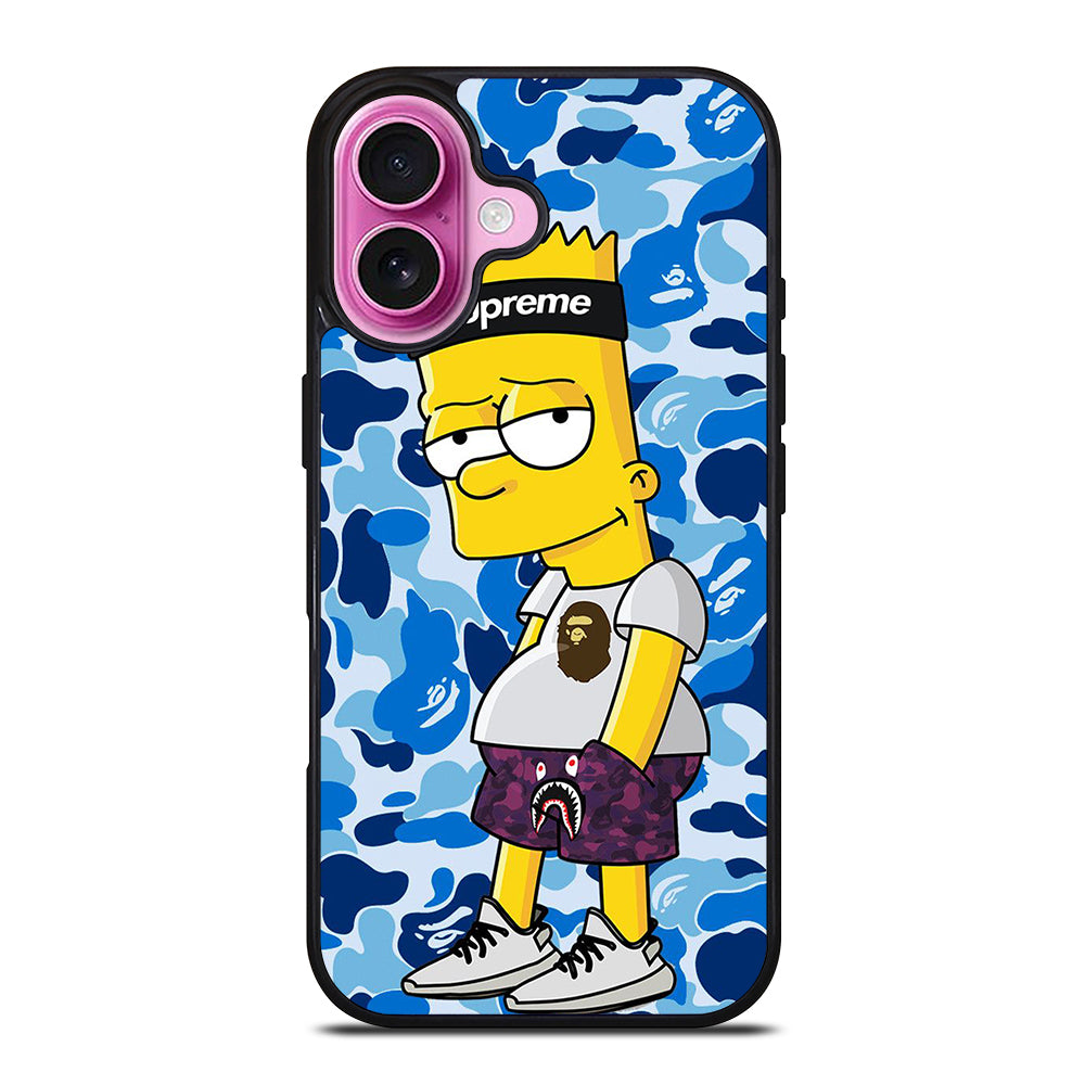 BAPE CAMO CARTOON iPhone 16 Plus Case Cover