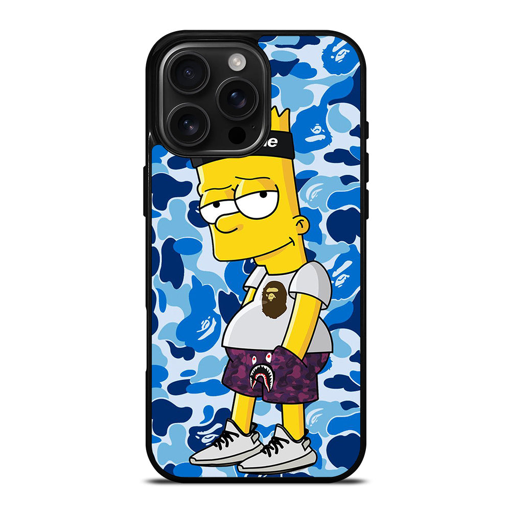 BAPE CAMO CARTOON iPhone 16 Pro Max Case Cover