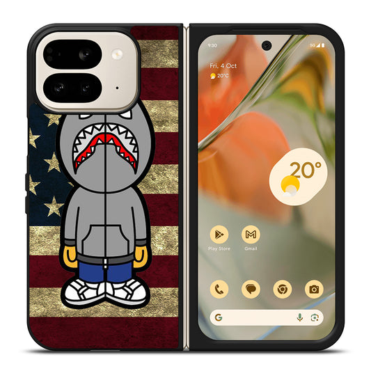 BAPE SHARK AMERICAN 2 Google Pixel 9 Pro Fold Case Cover