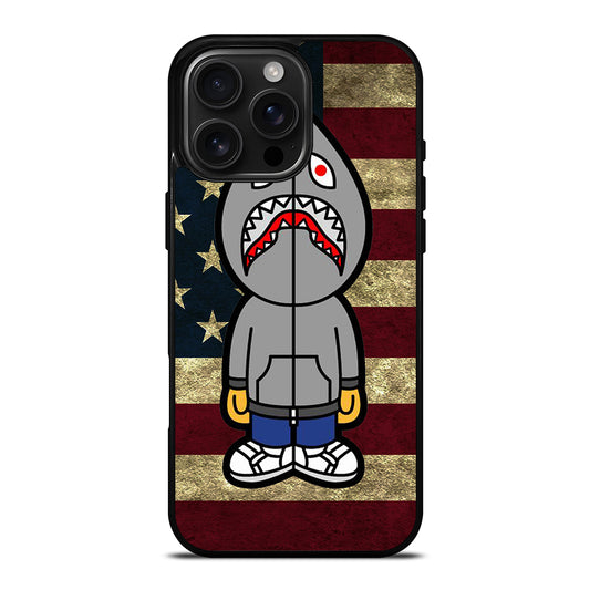 BAPE SHARK AMERICAN 2 iPhone 16 Pro Max Case Cover