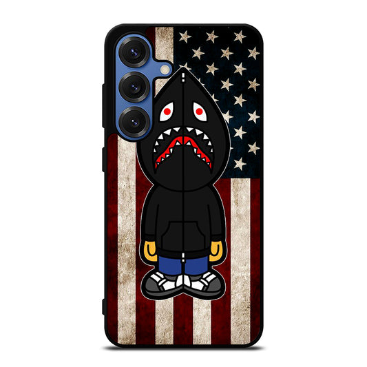 BAPE SHARK AMERICAN Samsung Galaxy S25 Case Cover