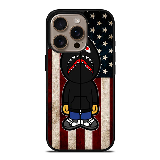 BAPE SHARK AMERICAN iPhone 16 Pro Case Cover