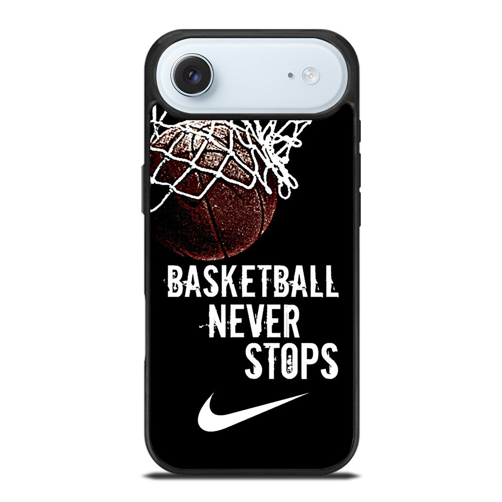 BASKETBALL NEVER STOPS NIKE iPhone Air Case Cover
