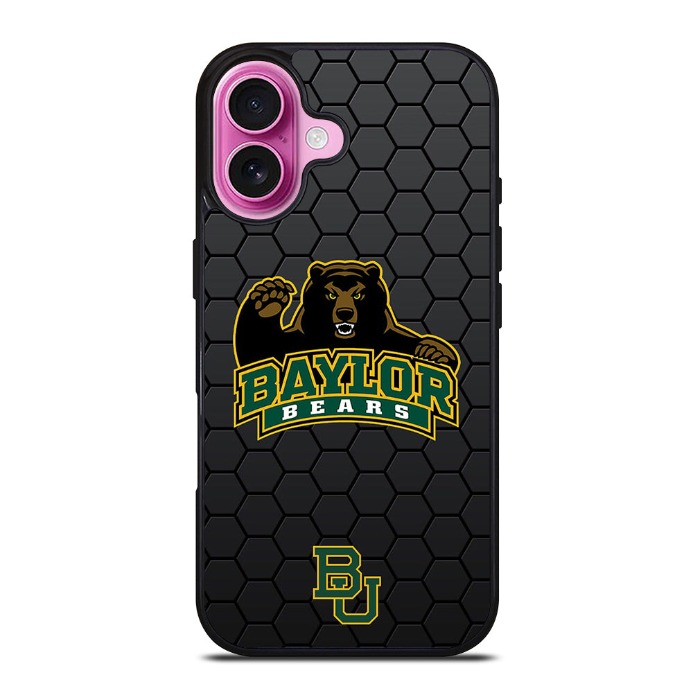 BAYLOR BEARS HEXAGON LOGO iPhone 16 Plus Case Cover