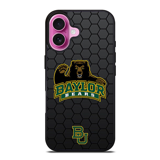 BAYLOR BEARS HEXAGON LOGO iPhone 16 Plus Case Cover
