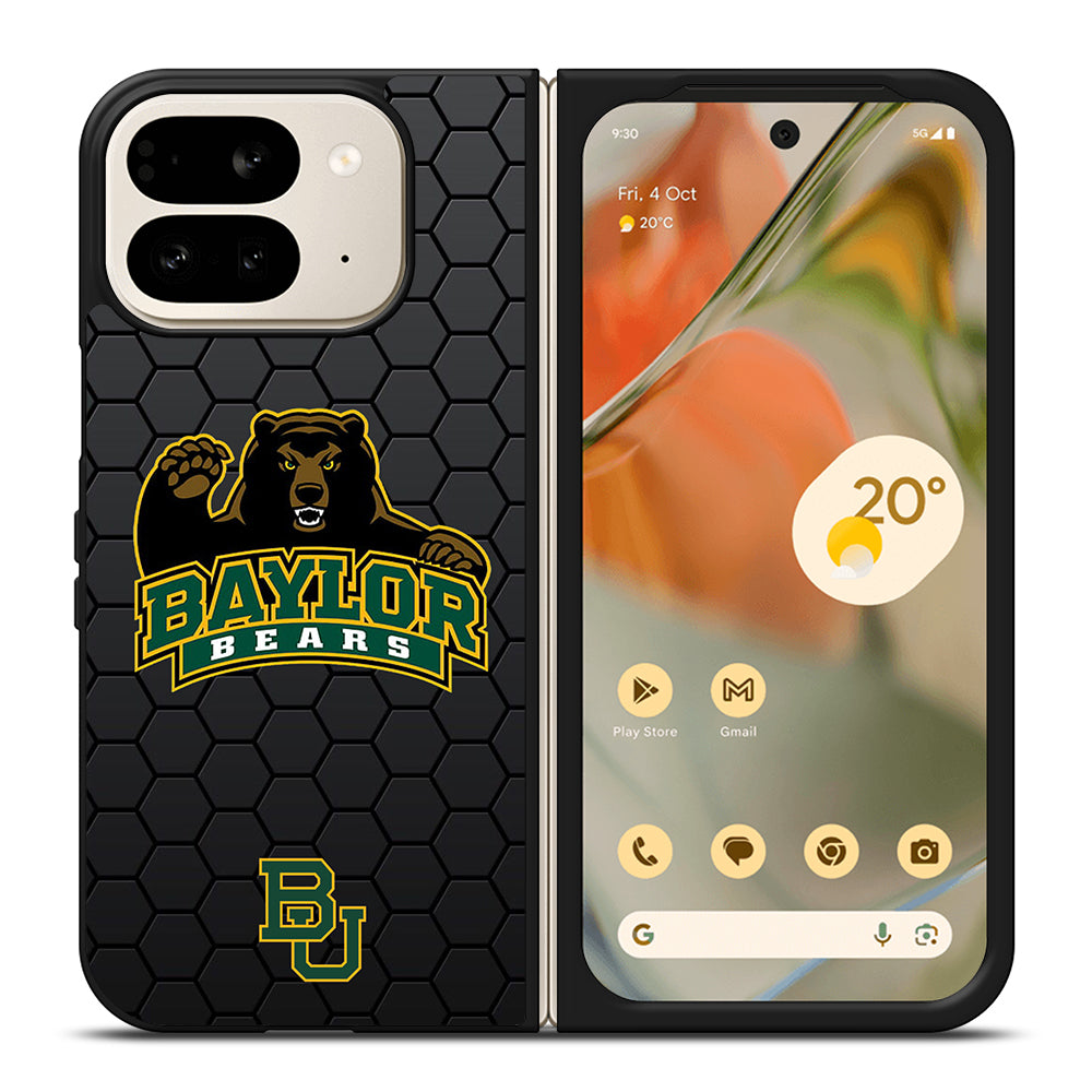 BAYLOR BEARS HEXAGON LOGO Google Pixel 9 Pro Fold Case Cover