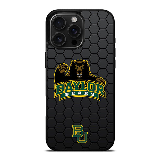 BAYLOR BEARS HEXAGON LOGO iPhone 16 Pro Max Case Cover