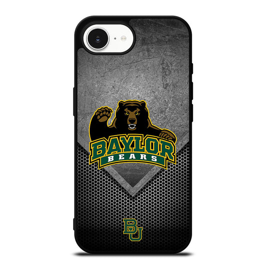 BAYLOR BEARS METAL LOGO iPhone 16e Case Cover