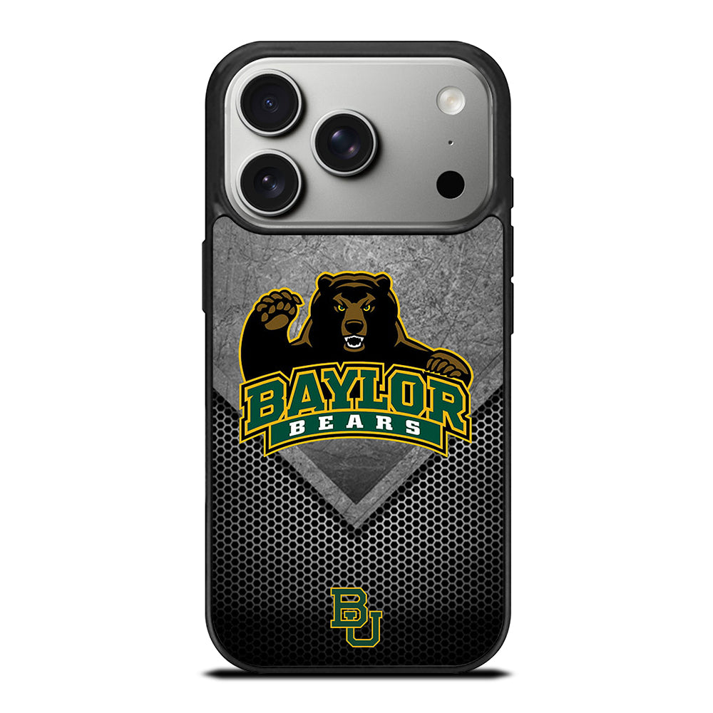 BAYLOR BEARS METAL LOGO iPhone 17 Pro Case Cover