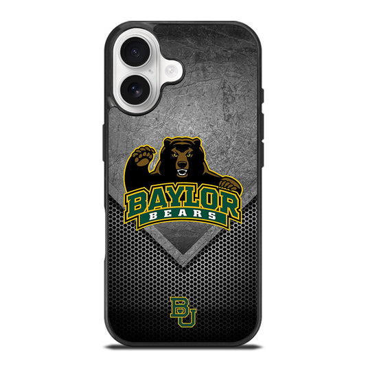 BAYLOR BEARS METAL LOGO iPhone 17 Case Cover