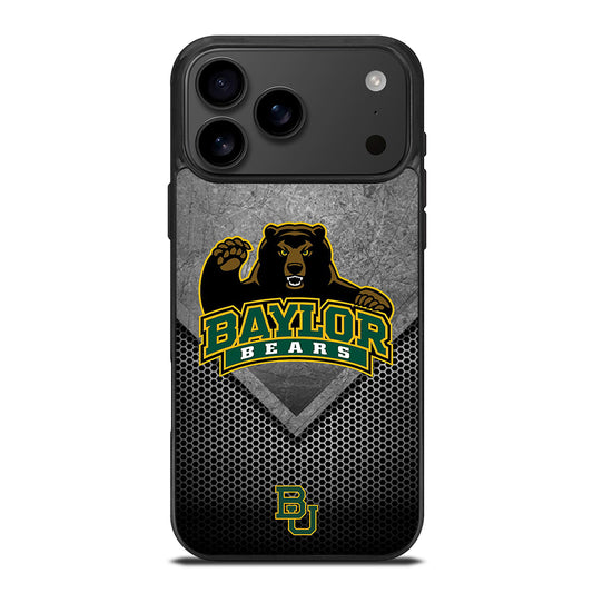BAYLOR BEARS METAL LOGO iPhone 17 Pro Max Case Cover