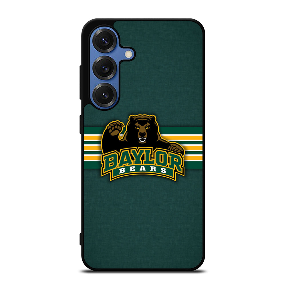 BAYLOR BEARS STRIPE LOGO Samsung Galaxy S25 Case Cover