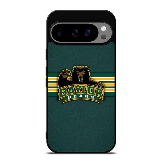 BAYLOR BEARS STRIPE LOGO Google Pixel 9 Pro XL Case Cover