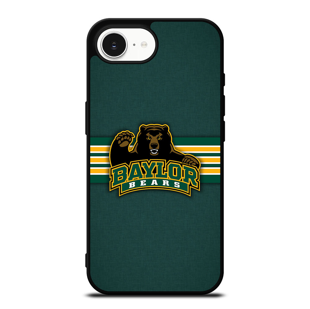 BAYLOR BEARS STRIPE LOGO iPhone 16e Case Cover