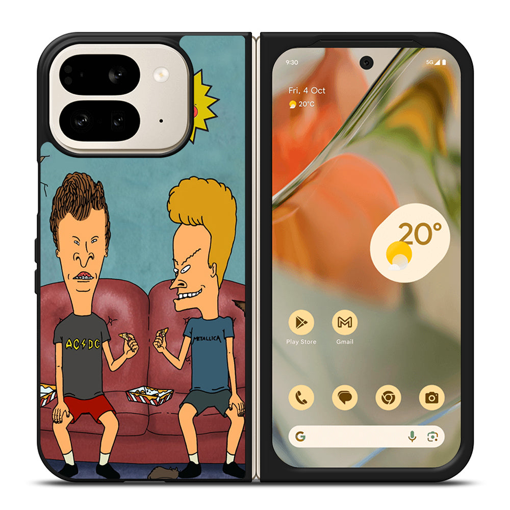 BEAVIS AND BUTT-HEAD CARTOON Google Pixel 9 Pro Fold Case Cover