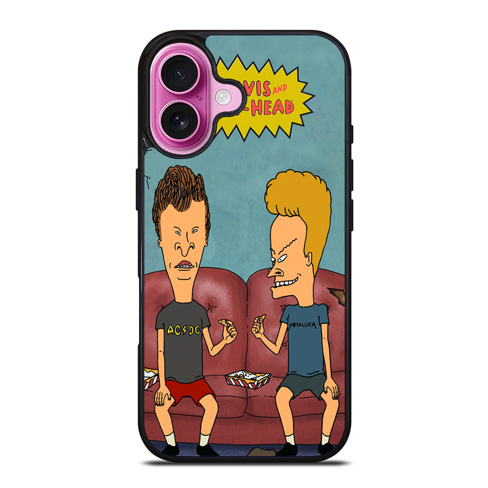BEAVIS AND BUTT-HEAD CARTOON iPhone 16 Plus Case Cover