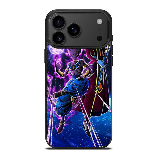 BEERUS AND WHIS DRAGON BALL iPhone 17 Pro Max Case Cover