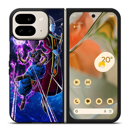 BEERUS AND WHIS DRAGON BALL Google Pixel 9 Pro Fold Case Cover